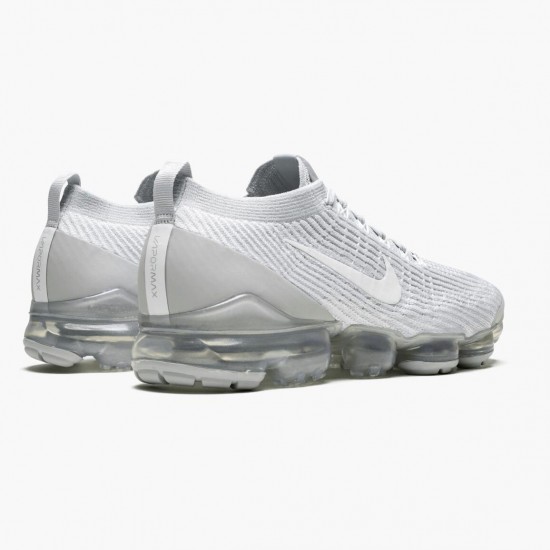 FashionReps Nike Women's/Men's Air VaporMax Flyknit 3 White Pure Platinum AJ6900 102