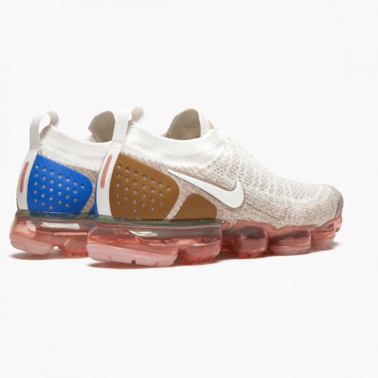 Repsshoes Nike Women's/Men's Air VaporMax Moc 2 Sail Wheat AH7006 100