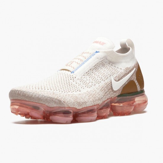 Repsshoes Nike Women's/Men's Air VaporMax Moc 2 Sail Wheat AH7006 100