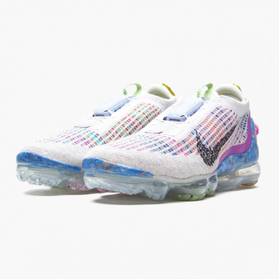 Replica Nike Women's/Men's Vapormax 2020 Pure Platinum Multicolor CJ6740 001