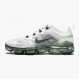 Nike Women's/Men's Air VaporMax 2019 Premium White Platinum Tint Lime Blast AT6810 100