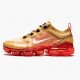 Replica Nike Men's Air VaporMax 2019 Club Gold Ember Glow AR6631 701