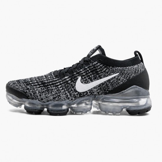 Replica Nike Women's/Men's Air VaporMax Flyknit 3 Oreo AJ6910 001