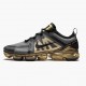 Repsneakers Nike Women's/Men's Air VaporMax 2019 Black Metallic Gold AR6631 002