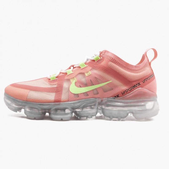 Sale Cheap Nike Women's Air VaporMax 2019 Pink Tint Barely Volt AR6632 602