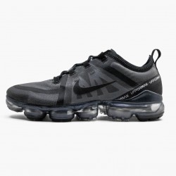 Top Version Nike Men's Air VaporMax 2019 Triple Black AR6632 002